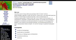 Desktop Screenshot of bgu-geoservice.de